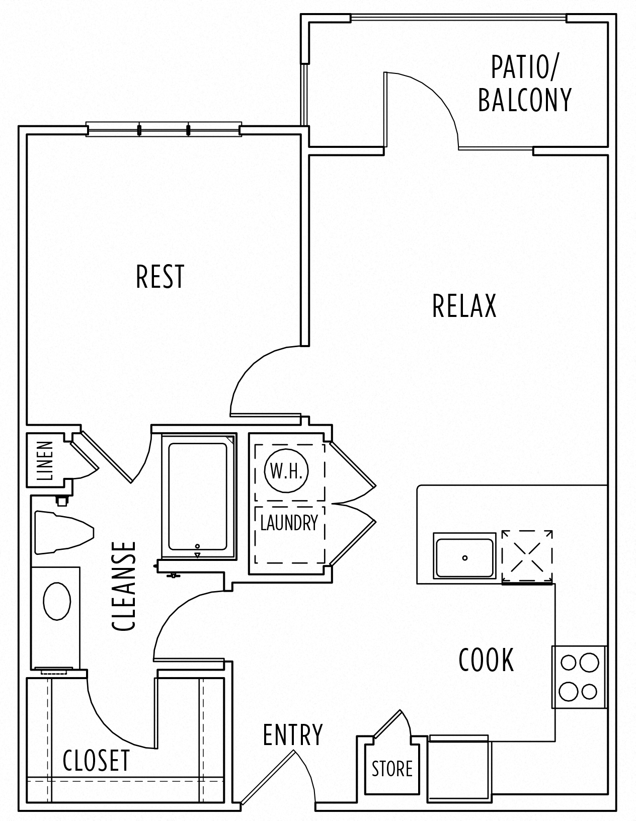 Bell Frisco Market Center A1A floor plan