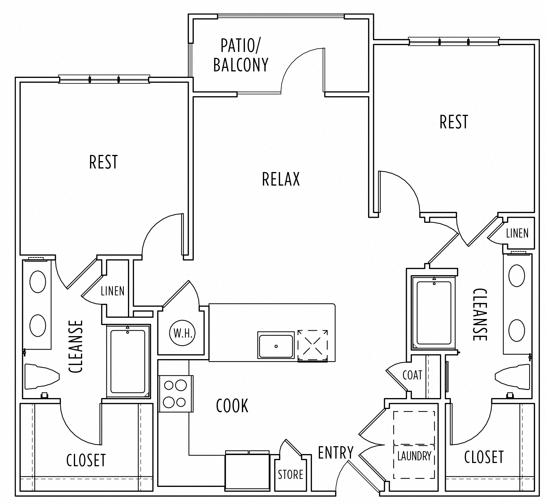 Bell Frisco Market Center B2A floor plan