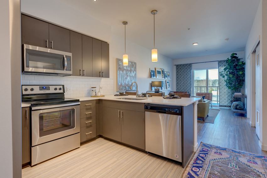 Efficient Appliances In Kitchen Efficient Appliances In Kitchen at Bell Marymoor Park, Redmond, WA - Photo Gallery