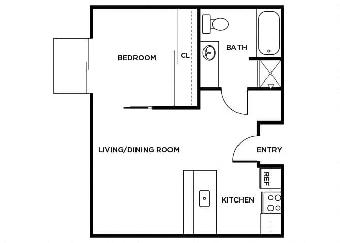1 & 2 Bedroom Apartments in Auburn Auburn Court Apts
