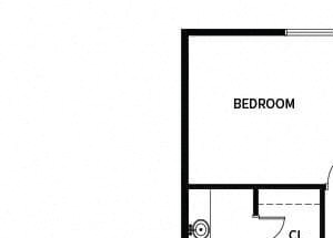 B2 floor plan at Hilltop Commons Apartments in San Pablo, CA