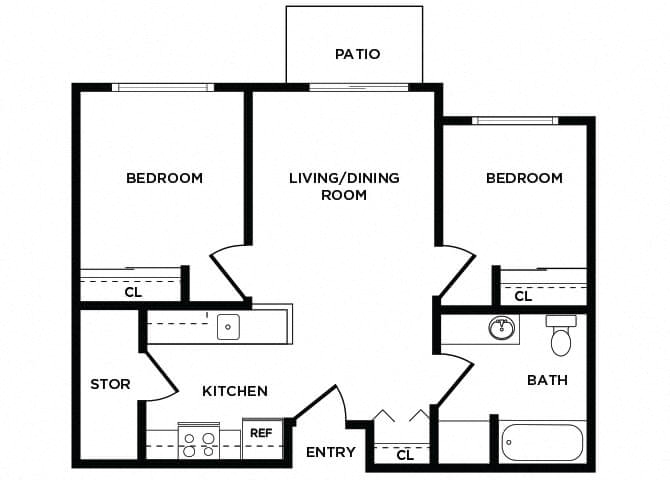 B1 at Lakewood Meadows Apartments in Lakewood WA