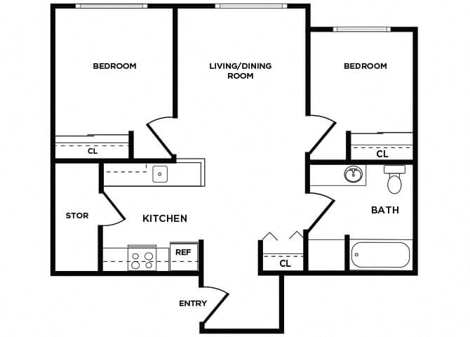 B3 at Lakewood Meadows Apartments in Lakewood WA