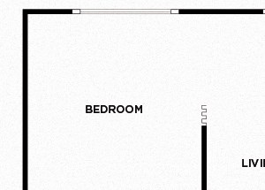 B1 floor plan at Woodrose Apartments in Bellingham, WA