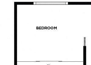 A2 floor plan at Boardwalk Apartments