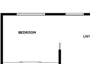 B1 floor plan at Boardwalk Apartments