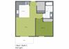 1 Bedroom 1 Bath C