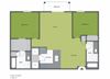 2 Bedroom 2 Bath A