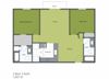 2 Bedroom 2 Bath C