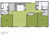 3 Bedroom 2 Bath A