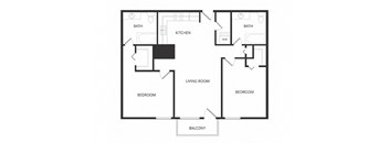 2 Bedroom 2 Bath