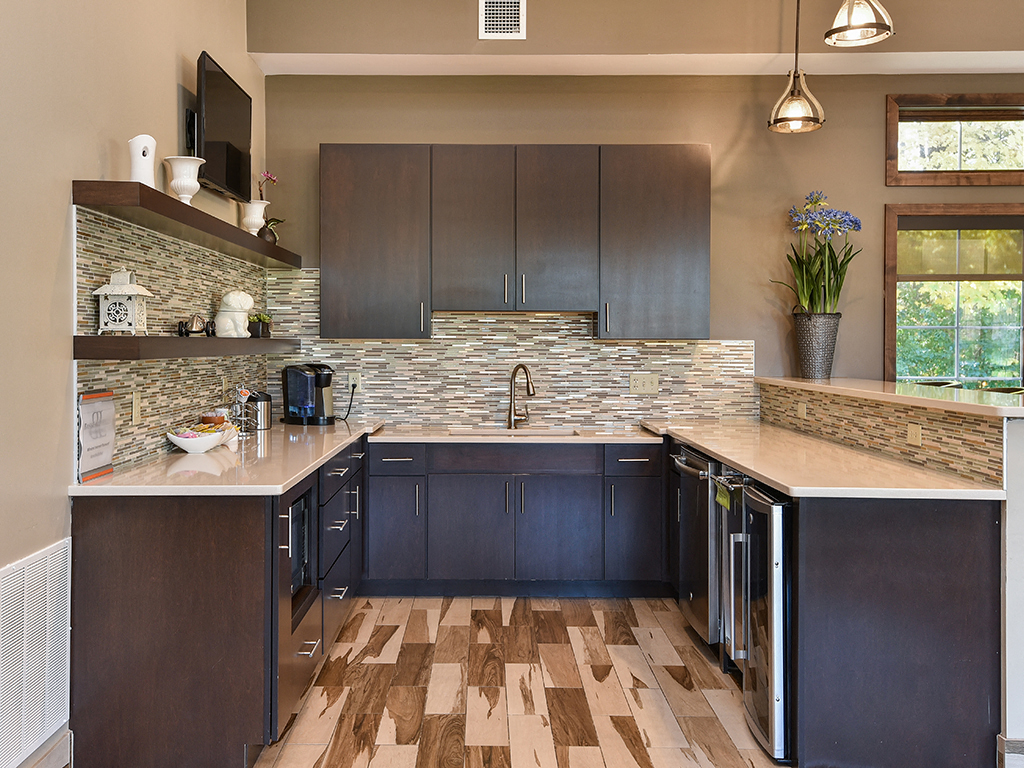 Bass Lake Hills Townhomes - Clubhouse Kitchen