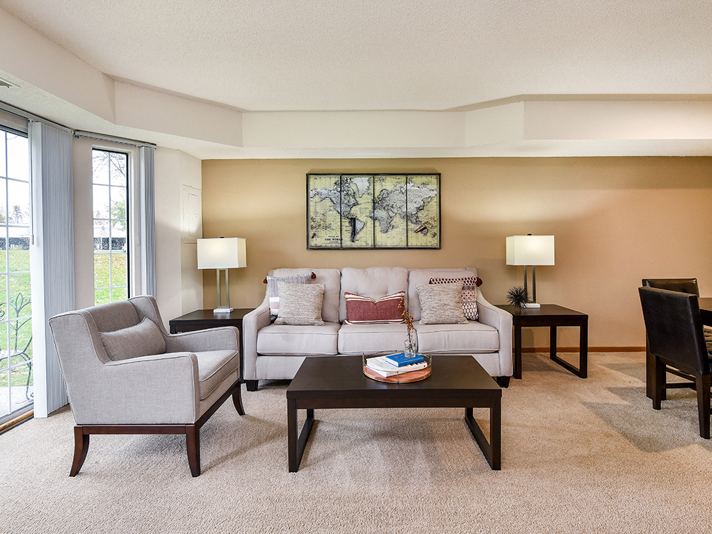Birch Lake Townhomes - Living Room