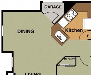 3 Bed 2 Bath C