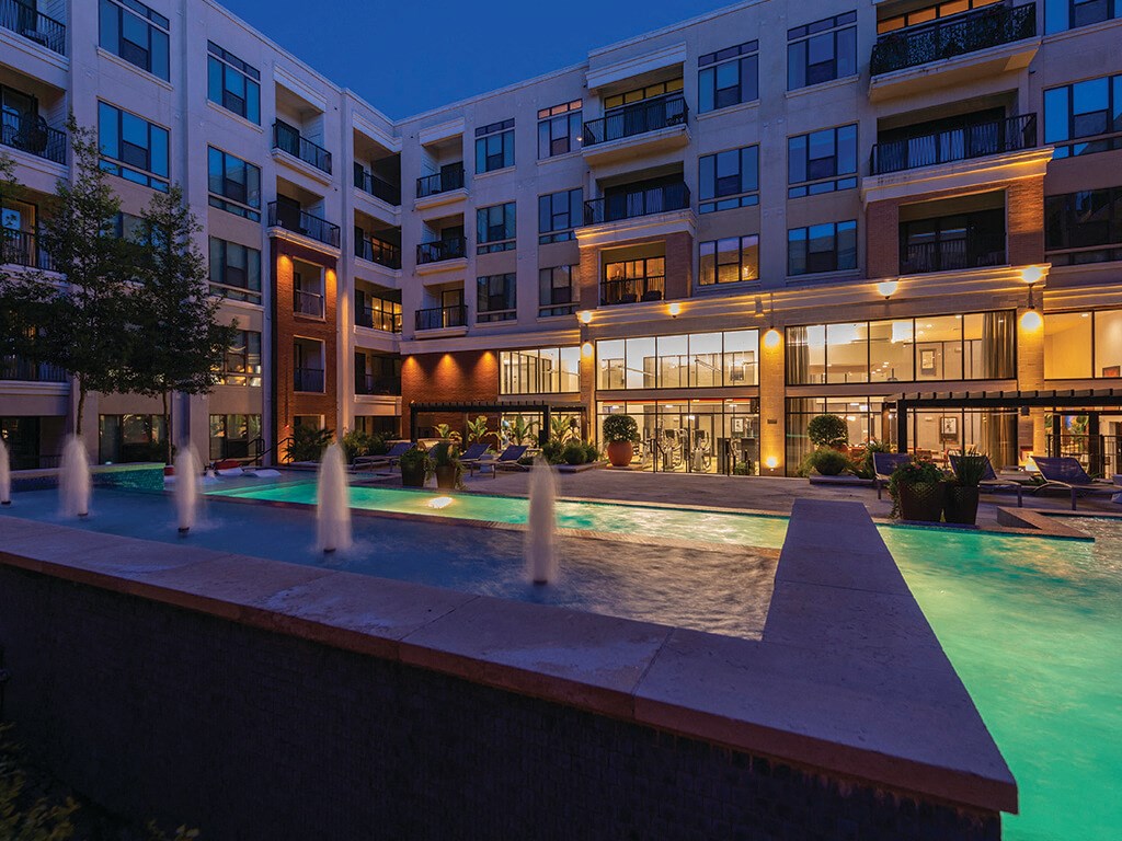 Fountain at Ascent at City Centre