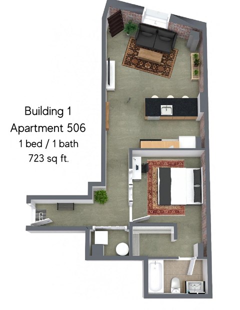 500 N 18th Street Studio-2 Beds Apartment for Rent - Photo Gallery 49