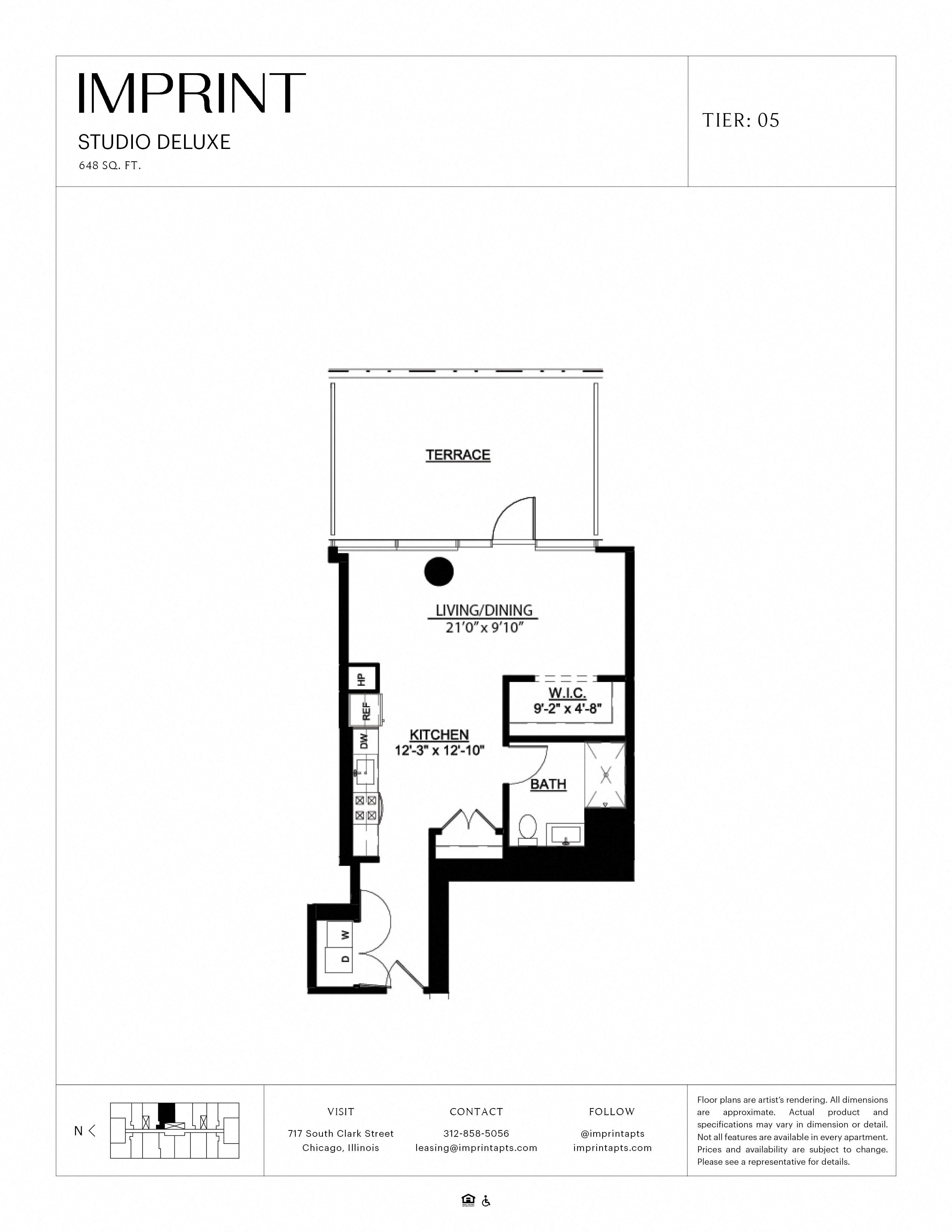 Studio Deluxe Terrace MB