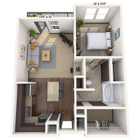 7555 Warren Parkway Studio-3 Beds Apartment for Rent - Photo Gallery 39