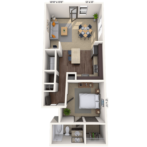 7555 Warren Parkway Studio-3 Beds Apartment for Rent - Photo Gallery 38