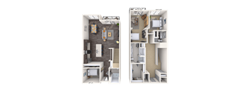 Townhome 3x2 2059 SF