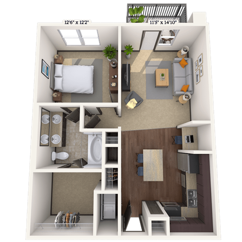 7555 Warren Parkway Studio-3 Beds Apartment for Rent - Photo Gallery 43