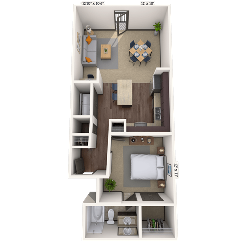 7555 Warren Parkway Studio-3 Beds Apartment for Rent - Photo Gallery 36