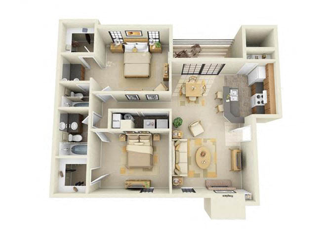 Two Bedroom C2