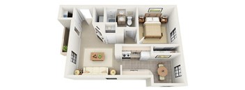 1 bedroom apartment for rent Santa Fe