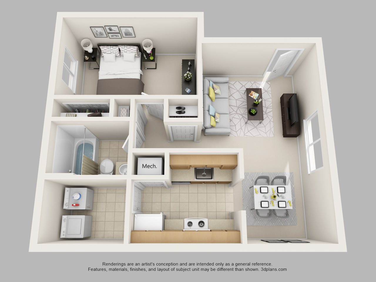 The Saville Floor Plan 1