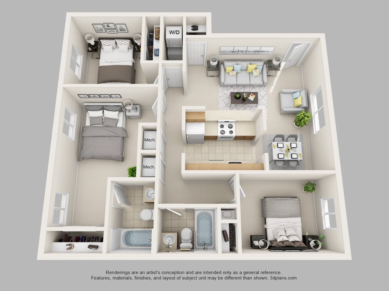 The Oxford Floor Plan 5