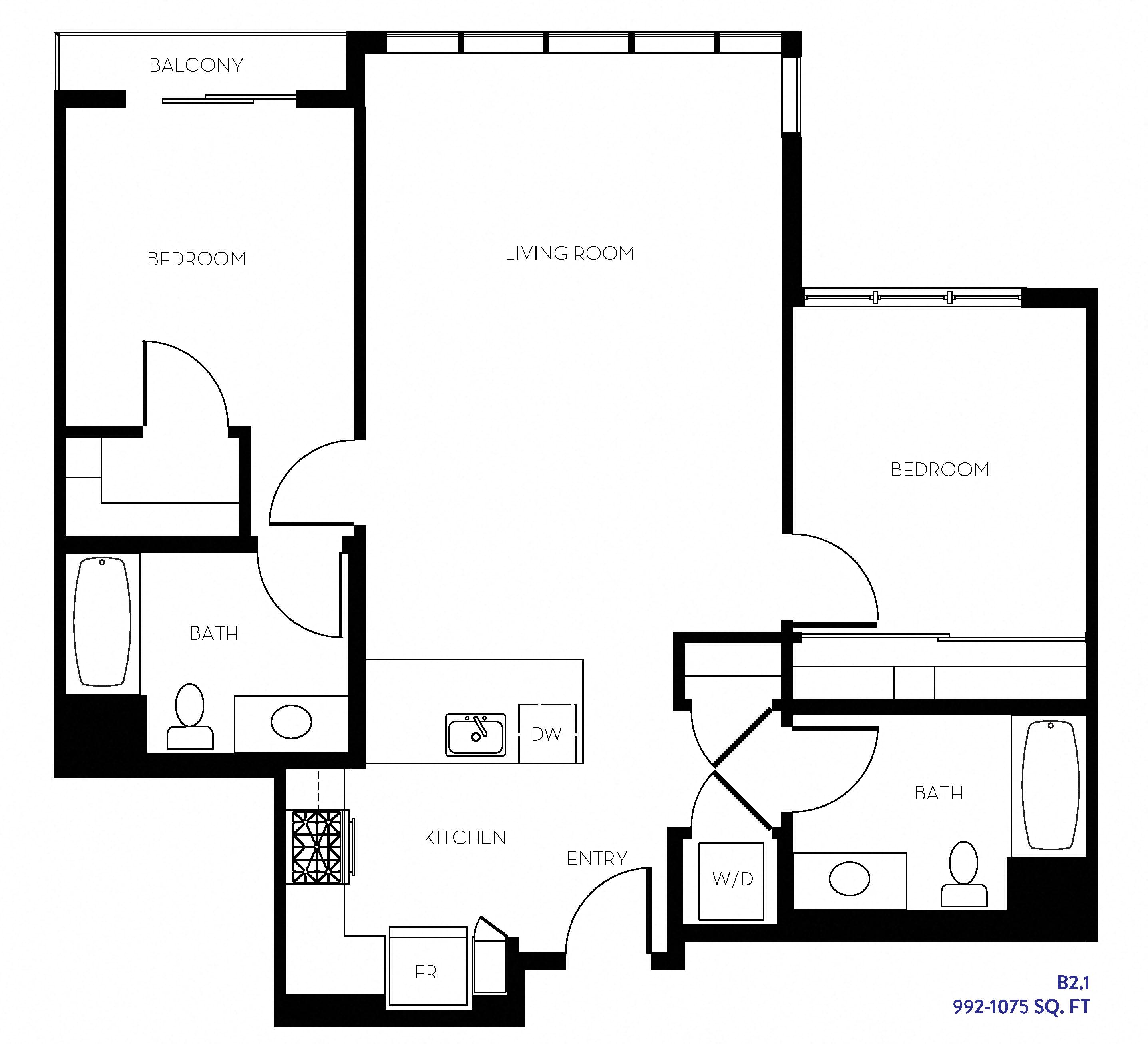 1301 16th Street Studio-3 Beds Apartment for Rent - Photo Gallery 33