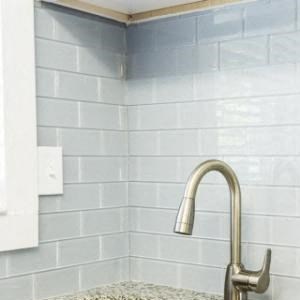 Undermount double sinks at The Vic at Buckhead