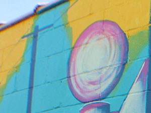 Mural in Buckhead in Atlanta GA