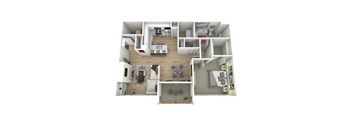 The Akers FloorPlan at Manchester Place, Lithia Springs, GA, 30122