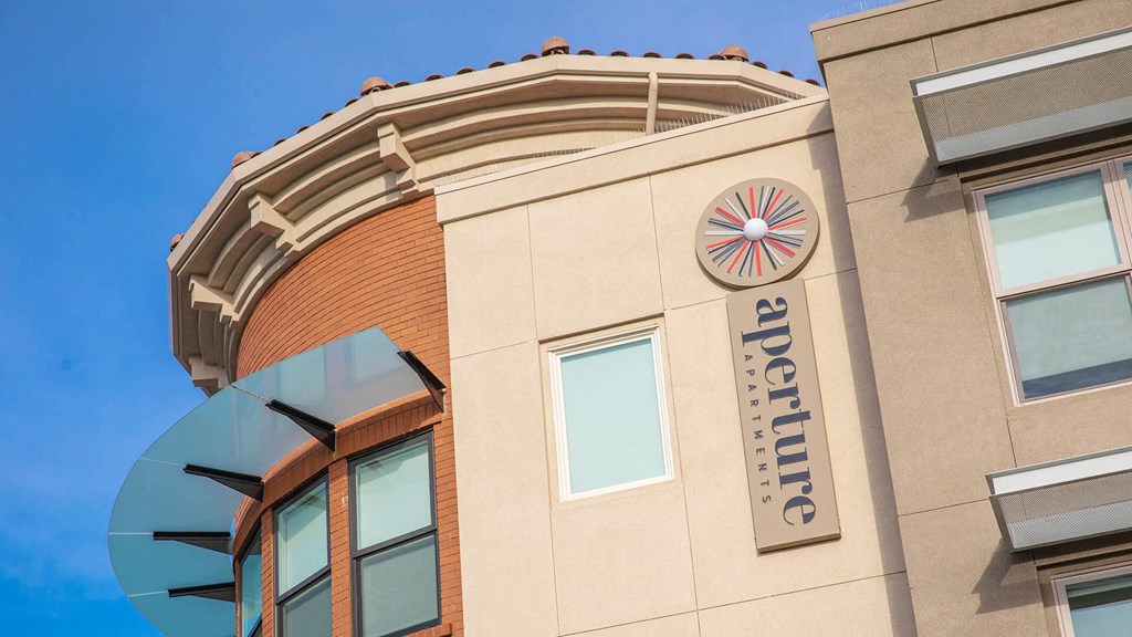 a building with a satellite dish on the side of it
