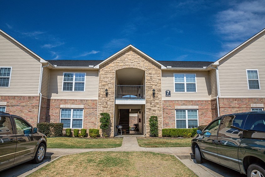 our apartments offer a parking lot in front of the building