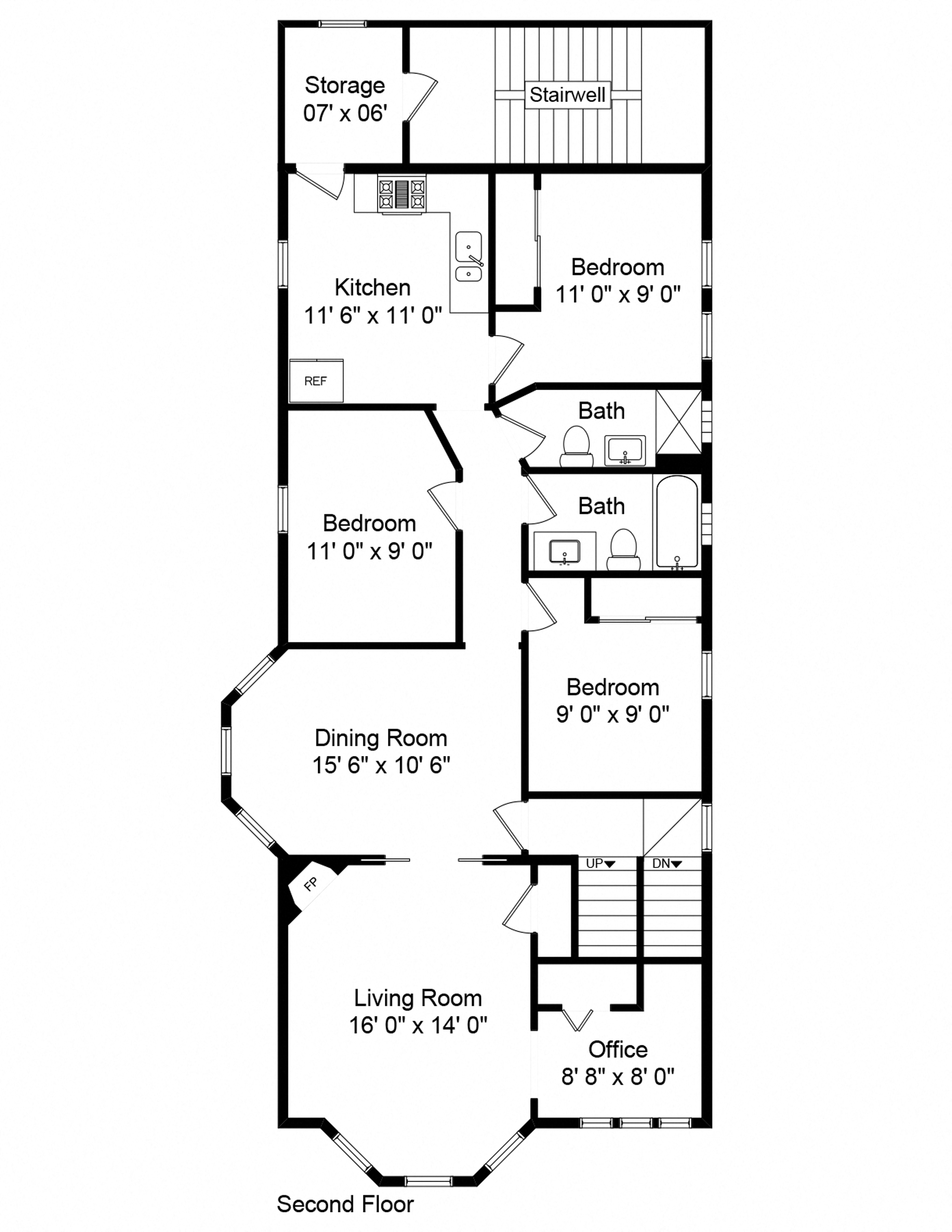 3 Bedroom - 2 Bathroom