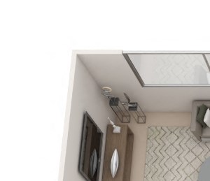 1 Bedroom, 2 Bath with Den