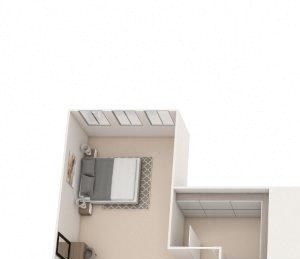 1 Bedroom, 2 Bath with Den