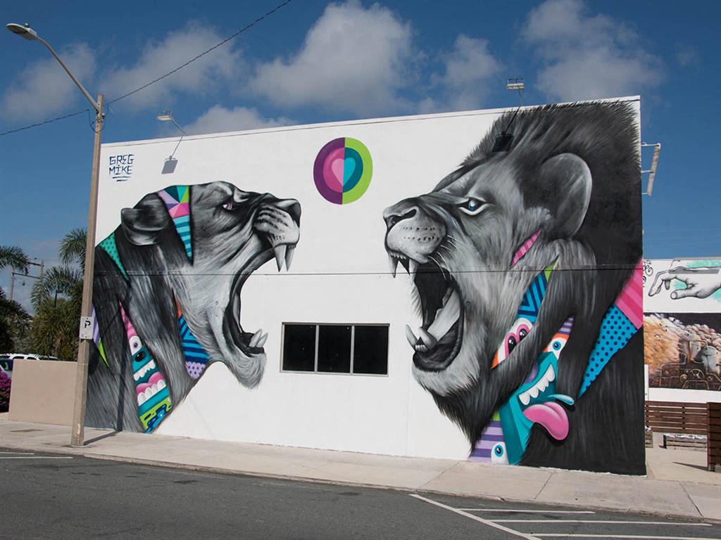 art on neighborhood  building