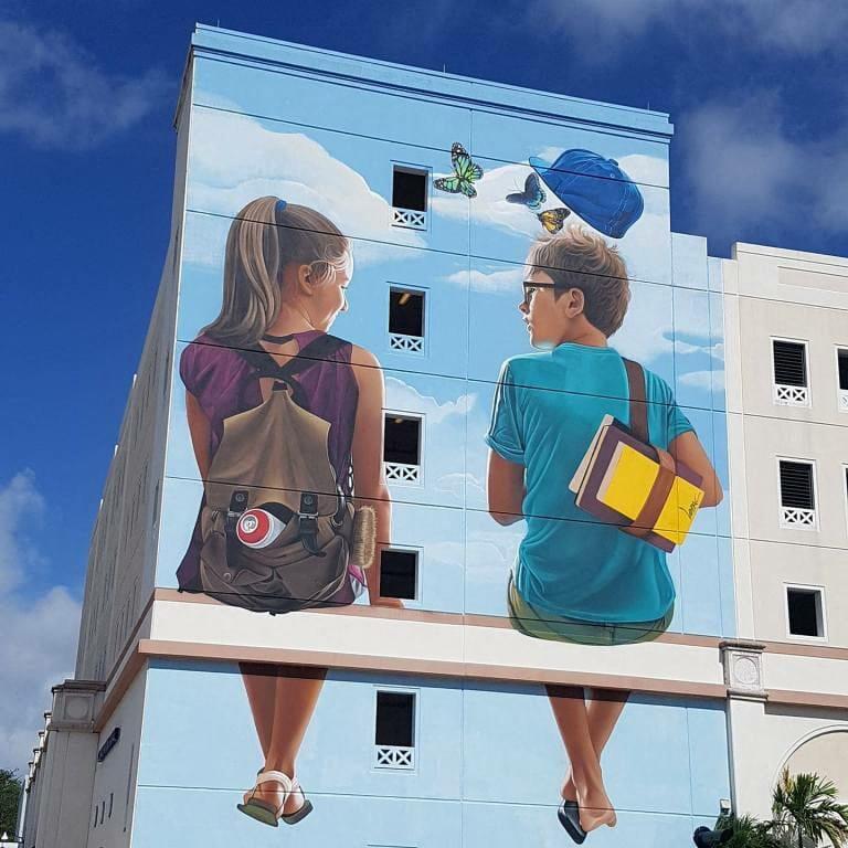 art on neighborhood  building