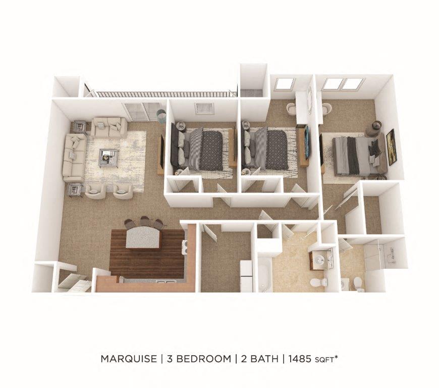 1000 Marquis Pl 1-3 Beds Apartment for Rent - Photo Gallery 23