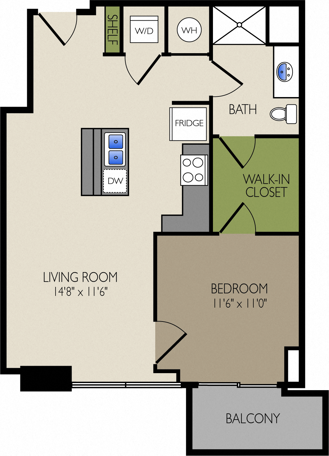 A5 724 sqft