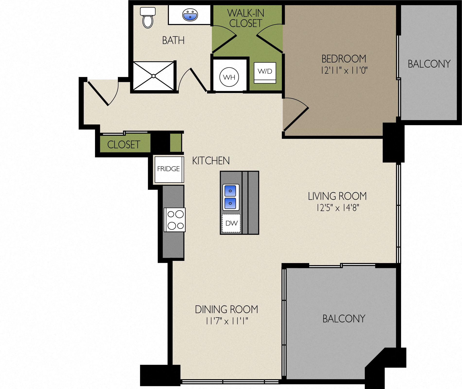 A8 858 sqft
