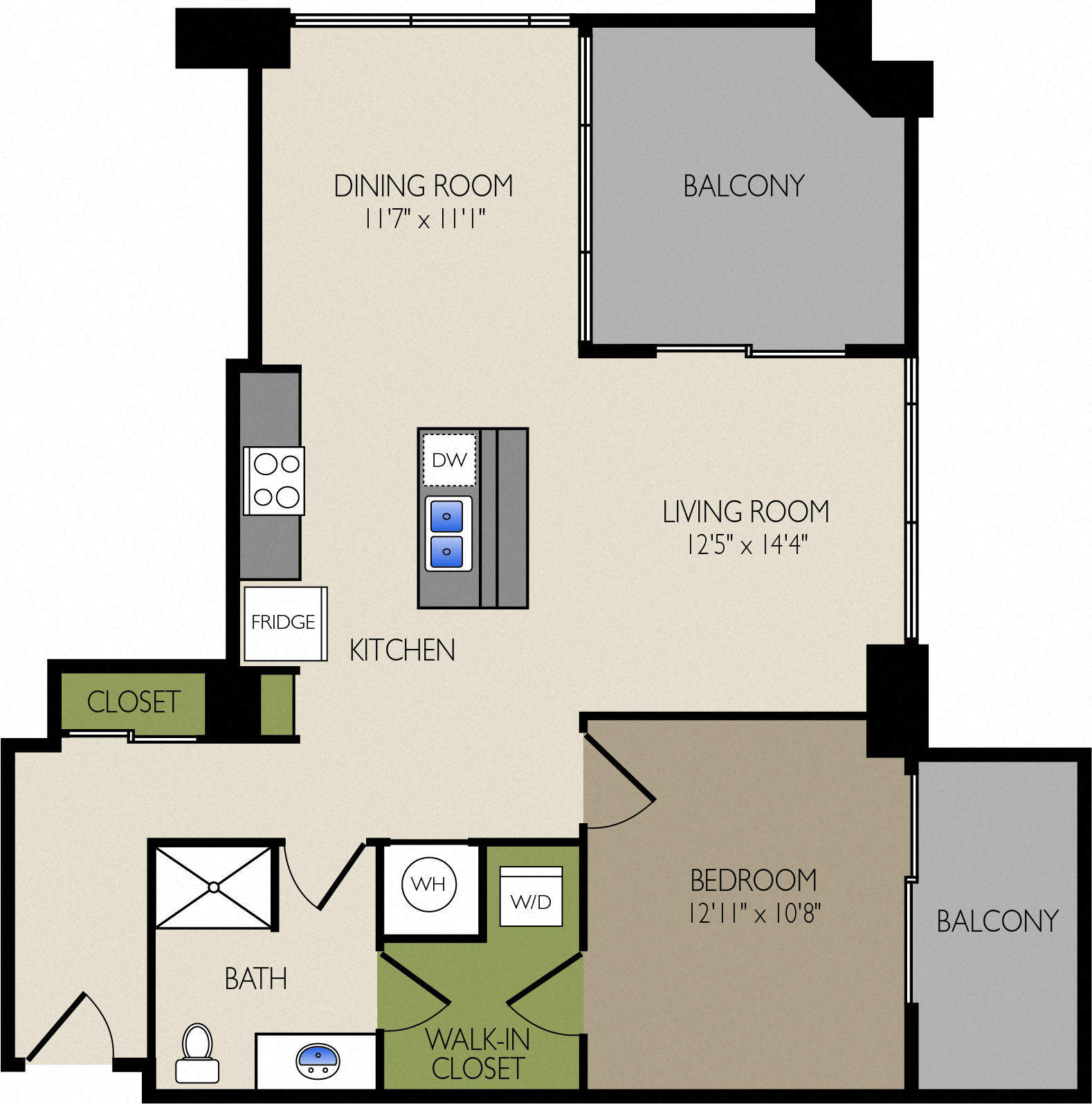 A9 885 sqft