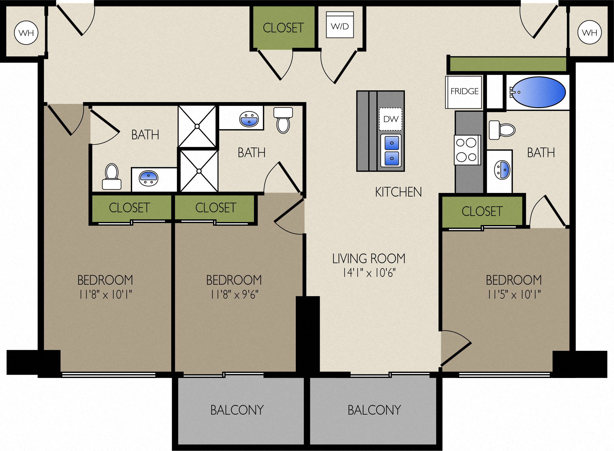 C1 1331 sqft