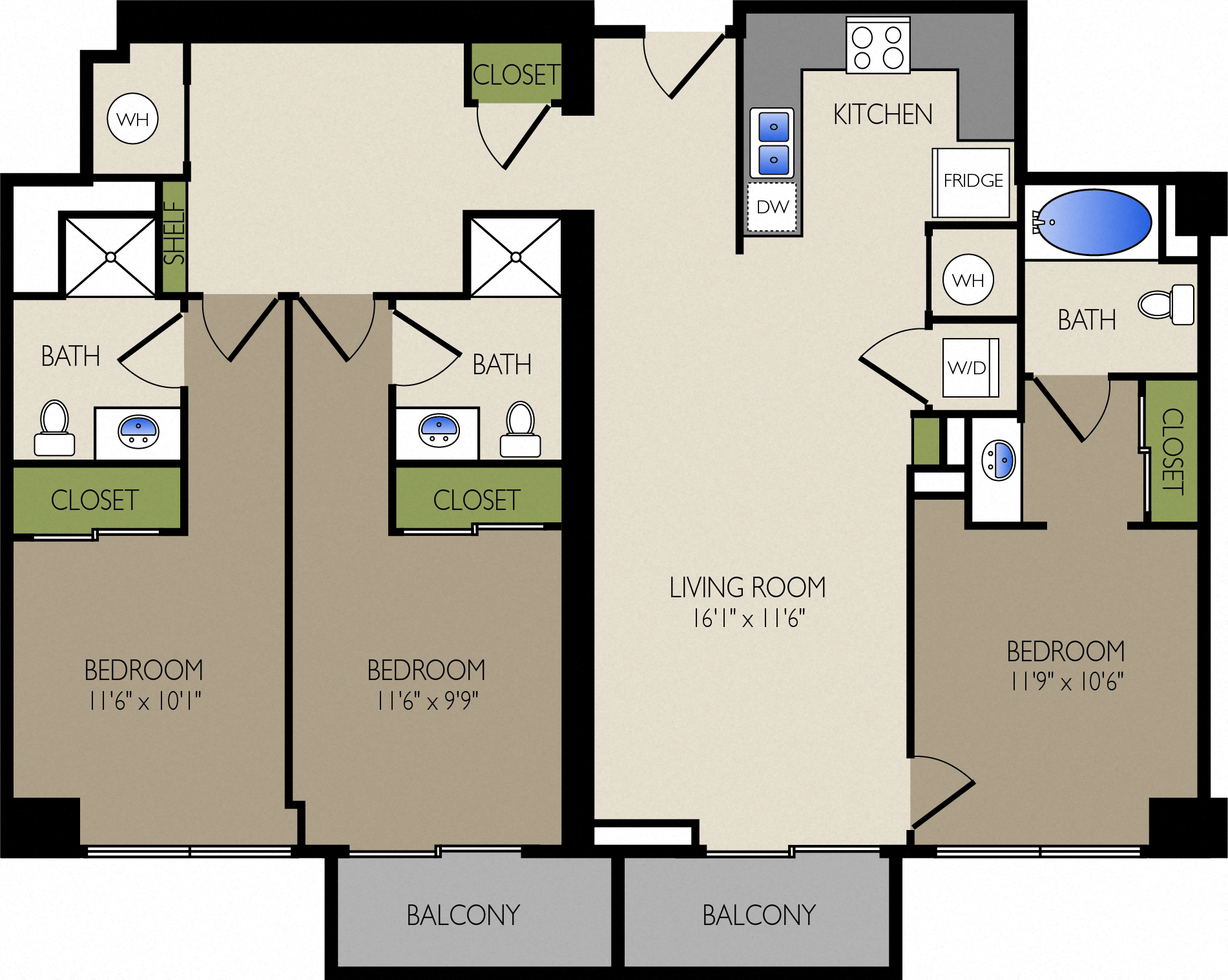 C 3 1379 sqft