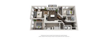 B3 Floor Plan at Marq on Main, Lisle