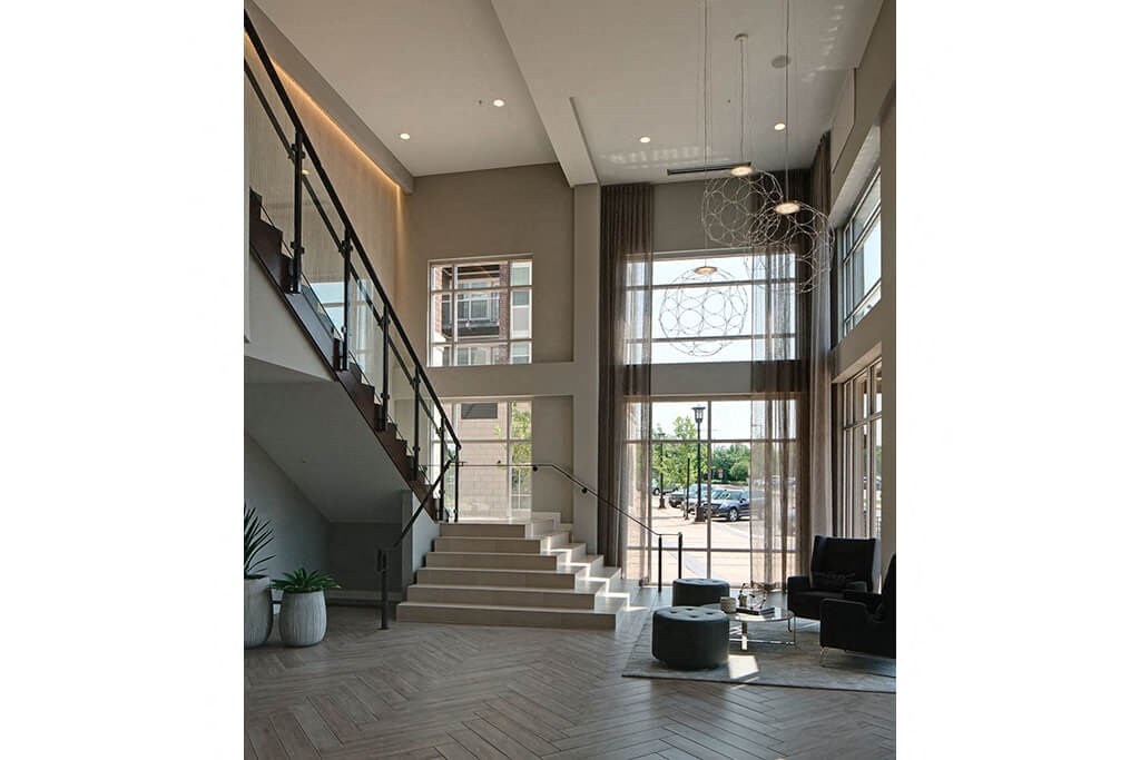 Classic Lounge Design at Marq on Main, Lisle, 60532