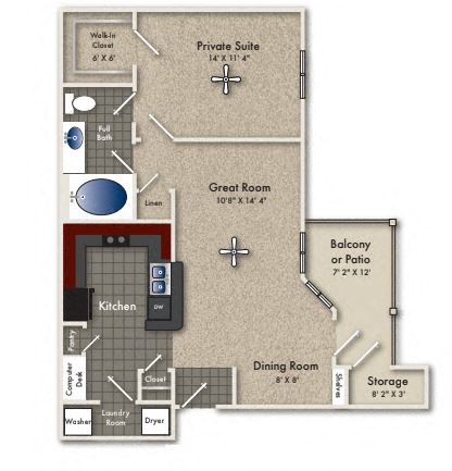 creekbend floorplan  at Reserve by the Lake, Houston